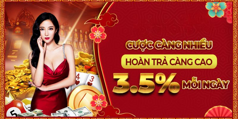 Hoàn trả cực khủng cho hội viên tại SV368